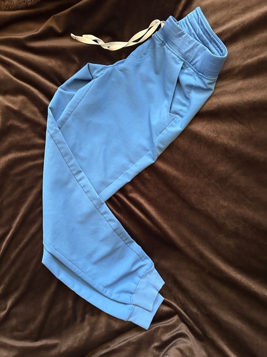 Figs Pants - Figs Technical Collection Scrub Pants in Bright Blue